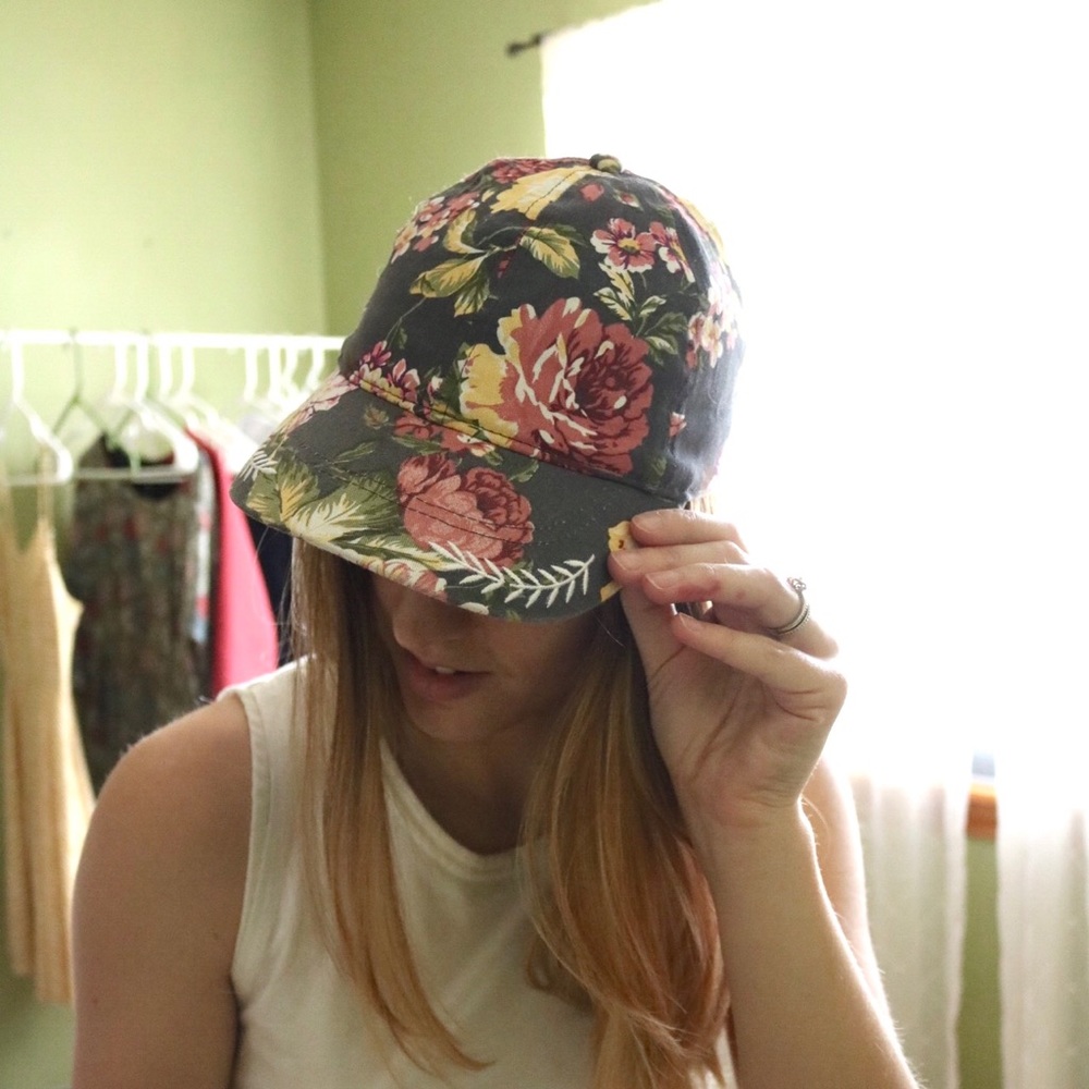 Floral Baseball Cap